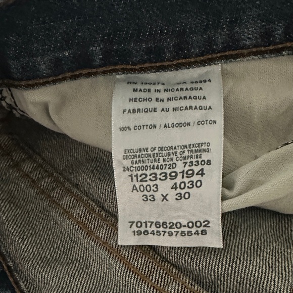 Lee Men's Dark Blue Relaxed Fit - Picture 3 of 3